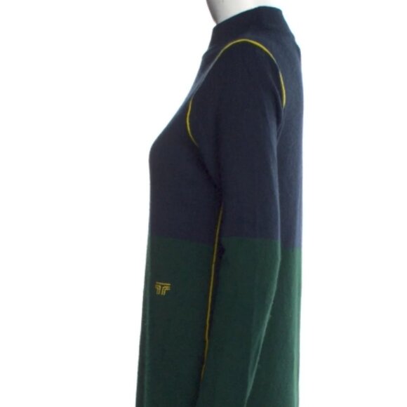 TORY BURCH SPORT Performance Knit Cashmere Mix CoolMax Sweater Dress S ($380) - Picture 7 of 7